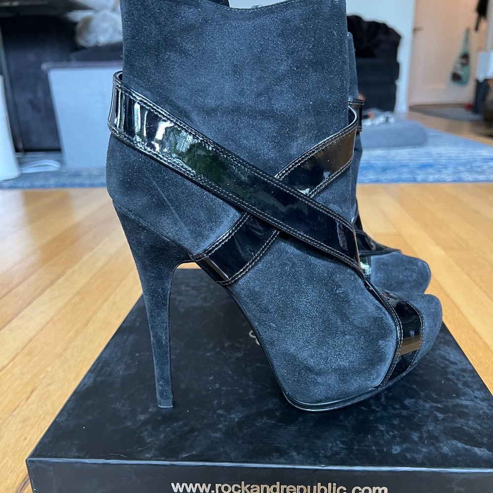 Rock & Republic Sabra Ankle Boot Size 38/8 - Picture 4 of 9